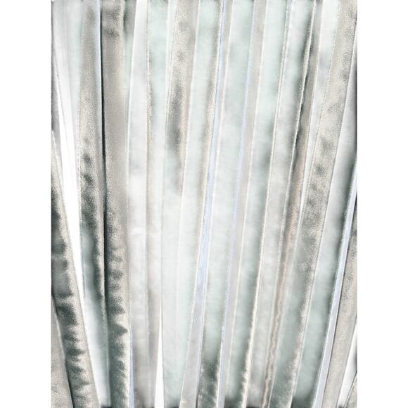 Velvet Skirt Womens Long XL Green Pleats On 34th Whimsigoth Fairy Boho Holiday - Picture 3 of 6